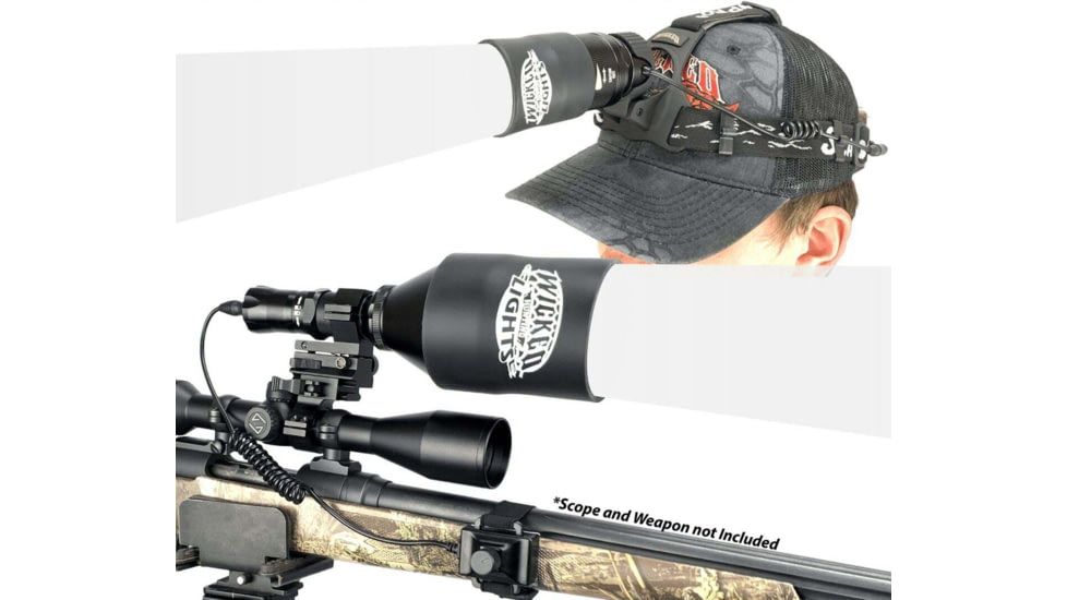 Wicked Hunting Lights W404iC and ScanPro iC Gen 2 Headlamp LED Combo Pack, White, W2072