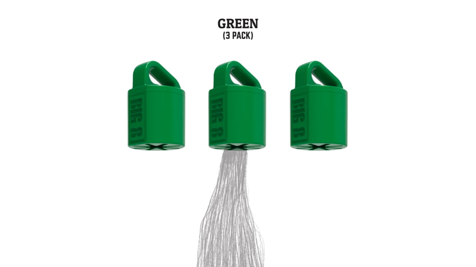 Wicked North Gear Turkey Beard Hanger, 3 Pack, Green, B801-A013-G