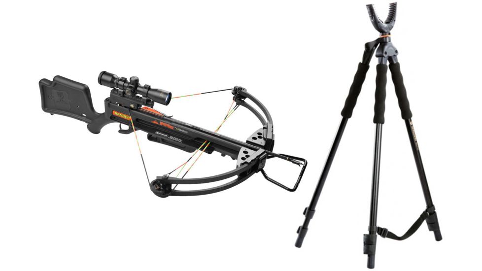 Wicked Ridge Ranger Crossbow, Standard Package, WR15025-1430 W/ Vanguard Quest Tripod