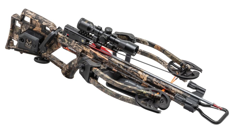 Wicked Ridge RDX 400 Crossbow w/ Multi-Line Scope, ACUdraw, Mossy Oak Country, WR19060-5-532