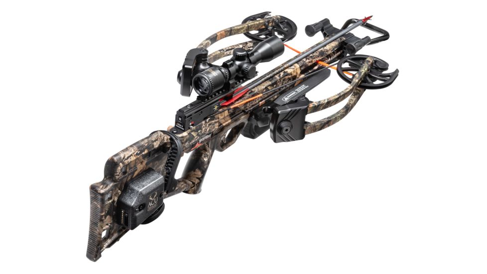 Wicked Ridge RDX 400 Crossbow w/ Multi-Line Scope, ACUdraw, Mossy Oak Country, WR19060-5-532