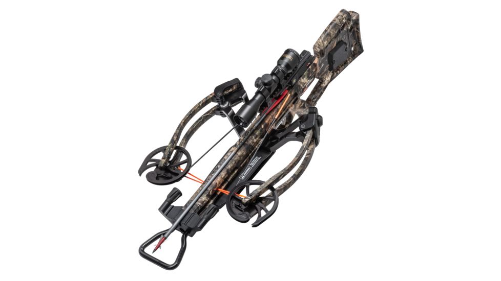 Wicked Ridge RDX 400 Crossbow w/ Multi-Line Scope, Rope Sled, Mossy Oak Country, WR19060-5-534