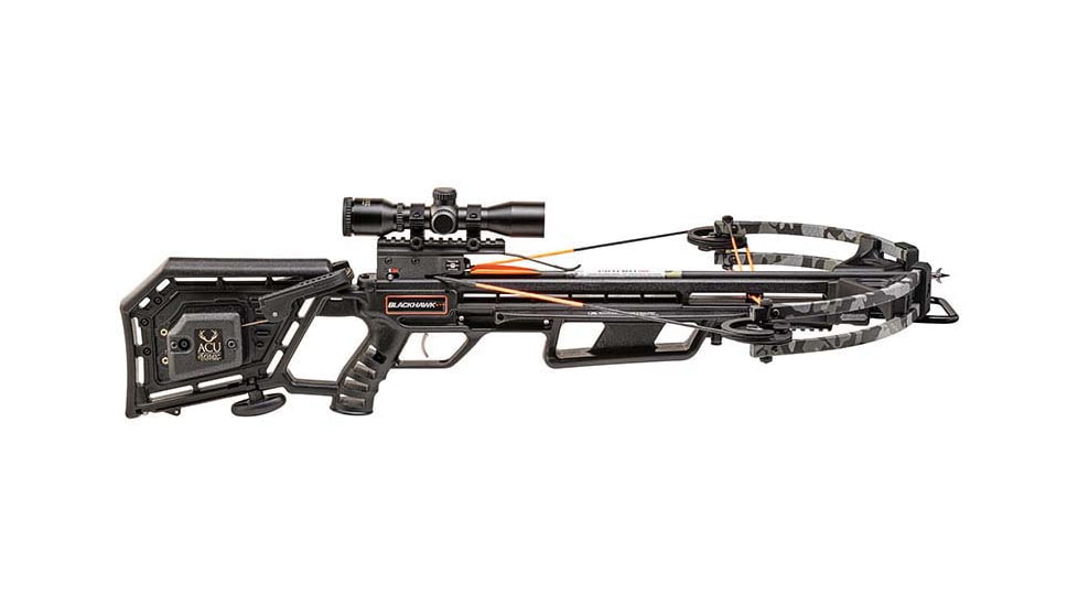 Wicked Ridge Xbow Blackhawk XT Acudraw, 380fps, Black/Peak, WR230201532