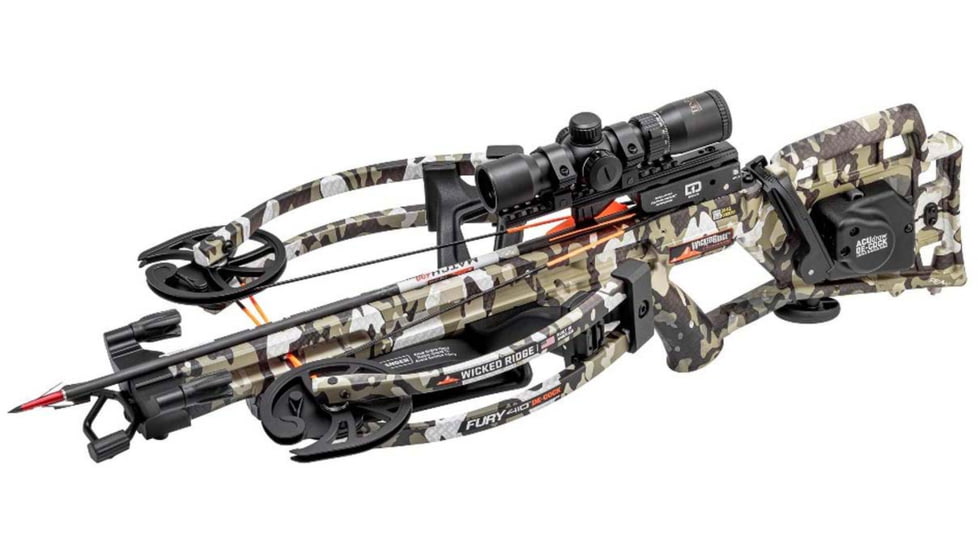 Wicked Ridge Xbow Fury 410 Acudraw De-Cock 410fps Peak Xt, WR22060-4518