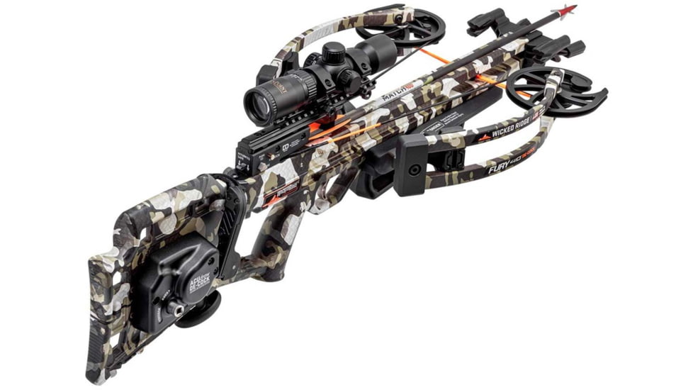 Wicked Ridge Xbow Fury 410 Acudraw De-Cock 410fps Peak Xt, WR22060-4518