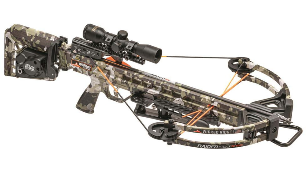 Wicked Ridge Xbow Raider 400 Acudraw De-Cock 400fps Peak XT, WR22005-4538