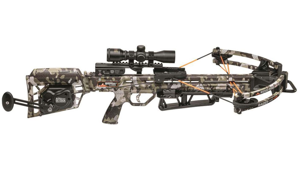 Wicked Ridge Xbow Raider 400 Acudraw De-Cock 400fps Peak XT, WR22005-4538