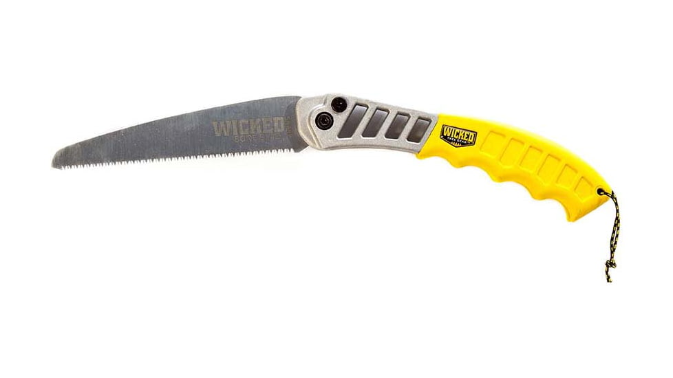 Wicked Tough Utility/Bone Saw, Black/Yellow, WTG-007