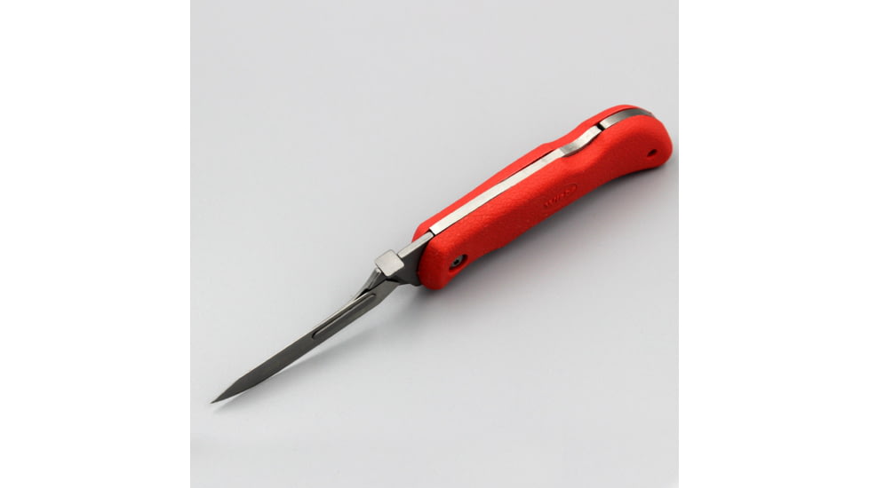 Wiebe Knives Red Fox Lockback Scalpel