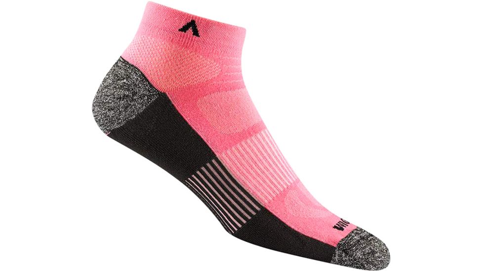 Wigwam Attain Mid Weight Low Running Socks - Men's, Bubblegum, Large, F6234 781LG