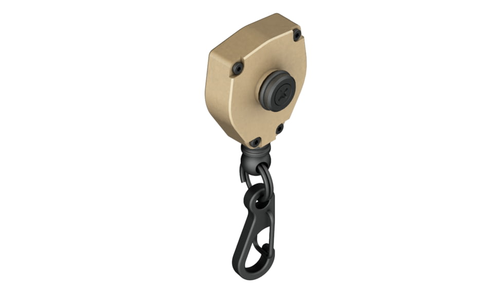 Wilcox 3-hole Lo Pro Shrouds Lanyard, Tan, 41401G01-T