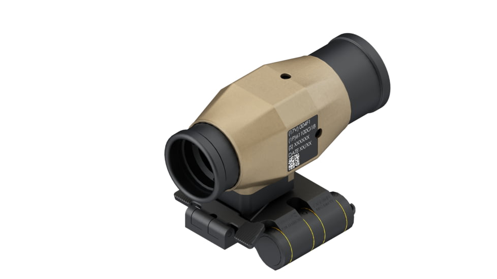 Wilcox 3X Magnifier Flip Mount, Tan, 61100G16-C