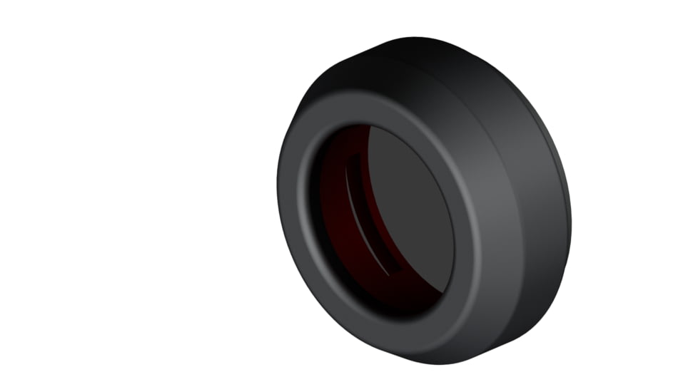 Wilcox Amber Filter Cover Assembly, Green Phosphor Mini N/SEAS, Black, 34000G05