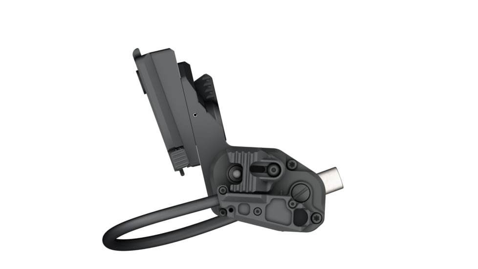 Wilcox DPAM NVG Mount/Interface Plate Adaptor/Three Hole Shroud/Lanyard/Cup, Black, 62100G04-B