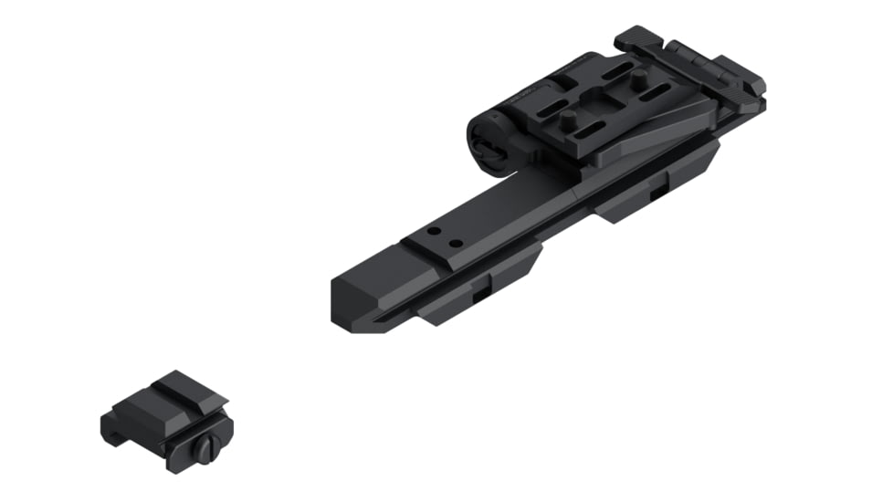 Wilcox EOTech Riser System Flip Mount, Right Hand G23/XPS, 0.41in Screw, Black, 61100G07-B