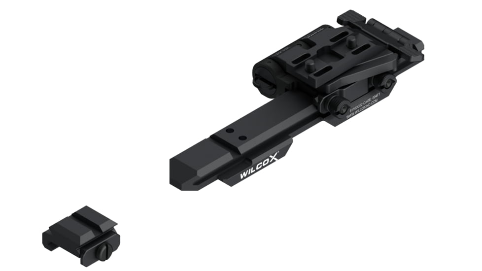 Wilcox EOTech XPS Riser Flip Mount System, Right Hand, 0.41in Screw, Black, 61100G02-B