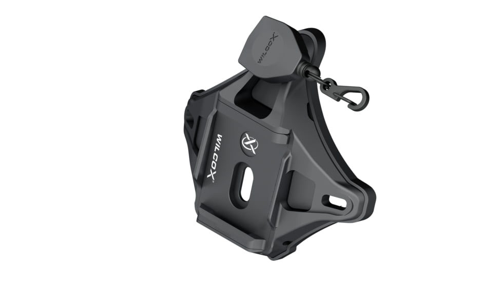 Wilcox Hybrid One/Three Hole Shroud with Lanyard, Black, 56100G39-B