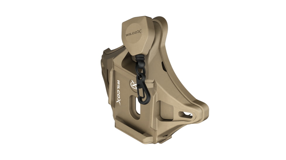 Wilcox Hybrid One/Three Hole Shroud with Lanyard, Tan, 56100G39-T