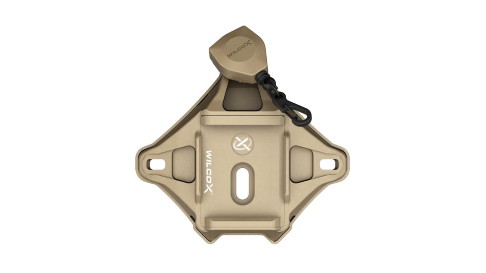 Wilcox Hybrid One/Three Hole Shroud with Lanyard, Tan, 56100G39-T