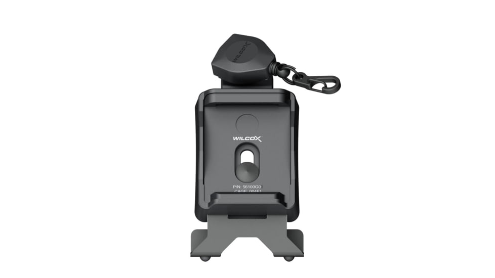 Wilcox One Hole Shroud w/ Lanyard for ACH/MICH Helmet, Black, NSN 5855-01-593-7049, 56100G03-B