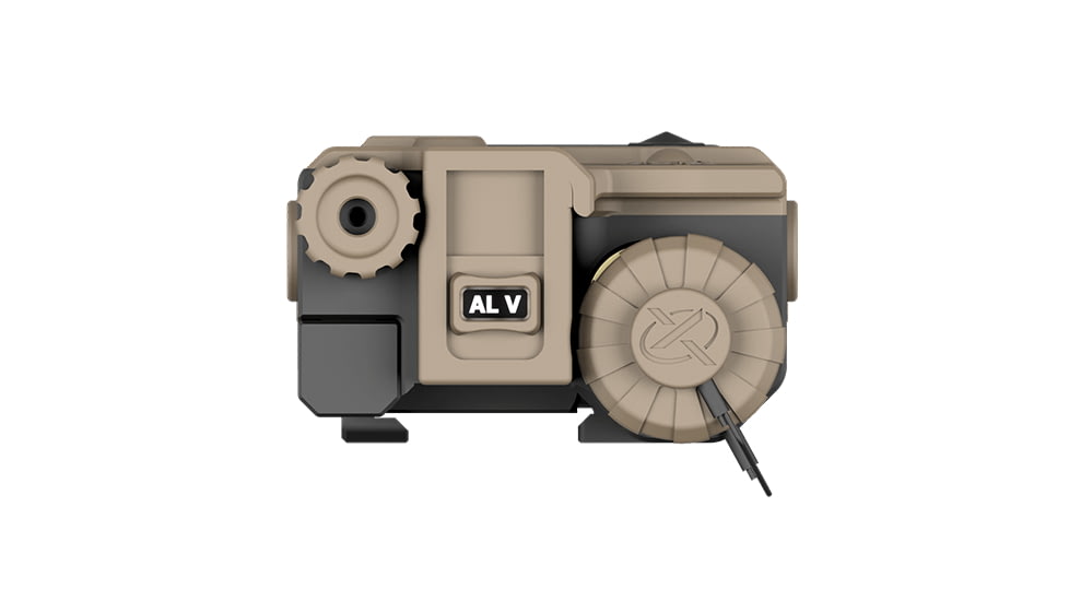 Wilcox RAID Xe Aiming/Illumination Laser, Red Beam High Power, Tan, 65300G14-C