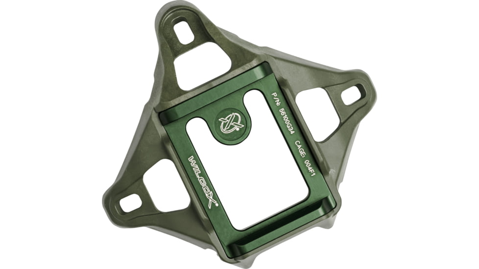 Wilcox Three Hole Shroud, Green, W3-GR