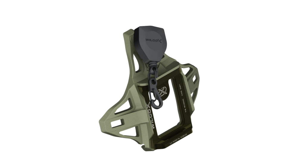 Wilcox WLS Three Hole Shroud with Lanyard, Foliage Green, 56108G01-F