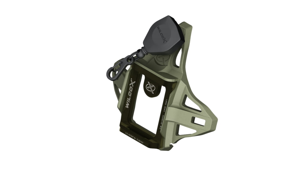 Wilcox WLS Three Hole Shroud with Lanyard, Foliage Green, 56108G01-F