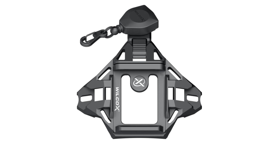 Wilcox WMS Universal Three Hole Shroud with Lanyard, Black, 50200G01-B