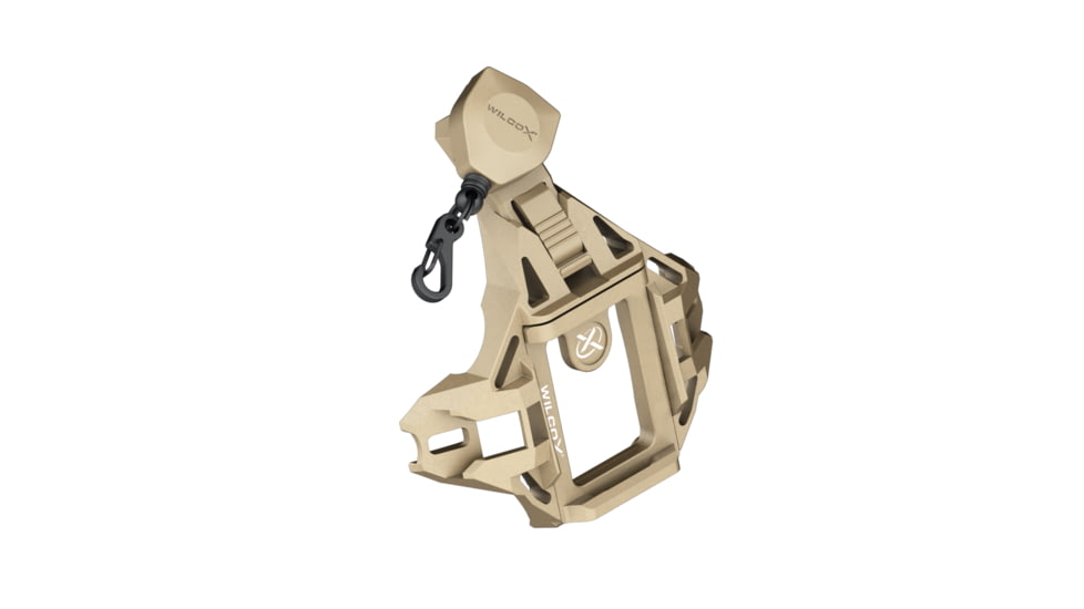 Wilcox WMS Universal Three Hole Shroud with Lanyard, Tan, 50200G01-T