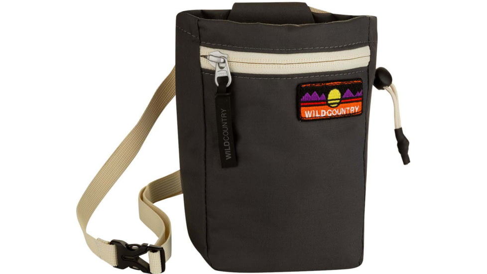 Wild Country Climbing Flow Chalk Bag, Onyx, Universal, 40-0000010027-ONYX-UNI