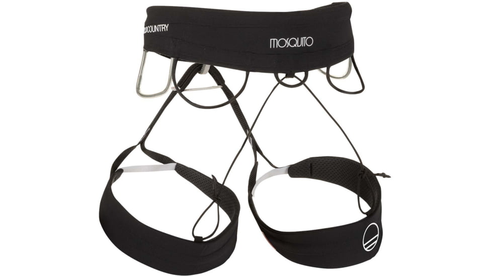 Wild Country Climbing Mosquito Climbing Harness - Womens, Black/Seaweed, Medium, 40-0000008011-BD-M