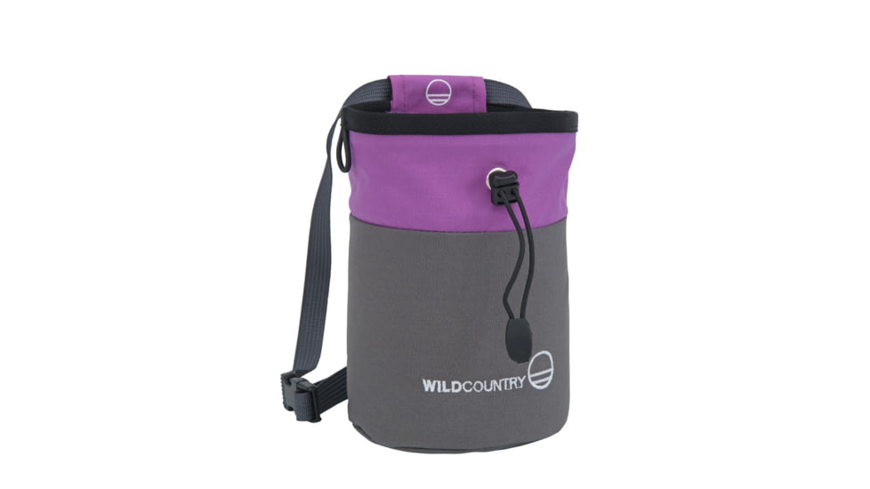 Wild Country Climbing Petit Bloc Chalk Bag-Purple