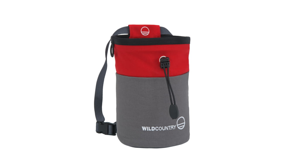 Wild Country Climbing Petit Bloc Chalk Bag-Red