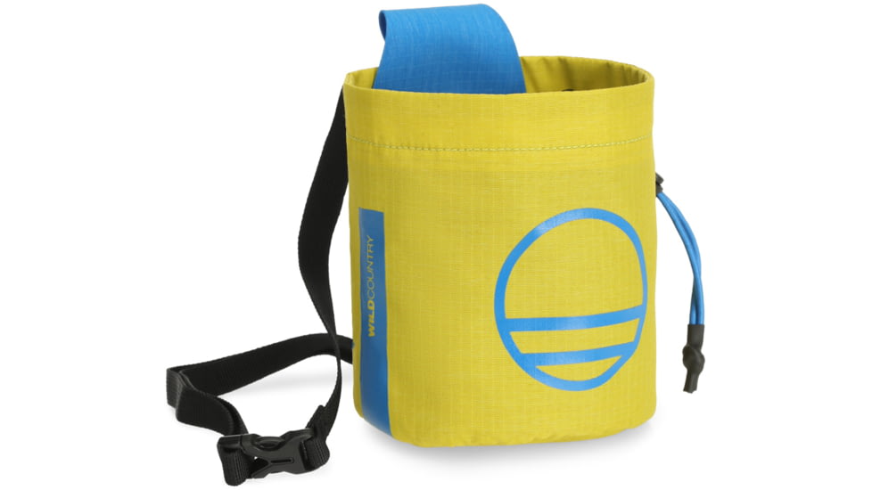 Wild Country Climbing Session Chalk Bag, Citronelle/Detroit Blue, One Size, 40-0000010000-CD