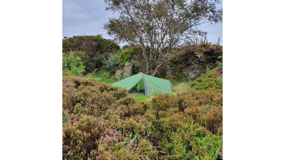 WildCountry Zephyros Compact Tent - 2 Person, Green, 44ZC2V3