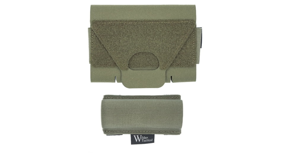 Wilder Tactical Med Pouch Full Kit, Fight Light Malice Clips, Ranger Green, TMPKRGFLMC