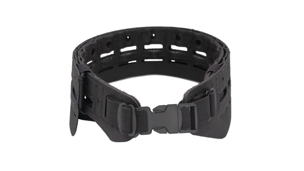 Wilder Tactical Bravo Lightweight Belt, 1in Plastic Buckle, No Inner, Black, Small/Extra Large, HMGBRCBK00