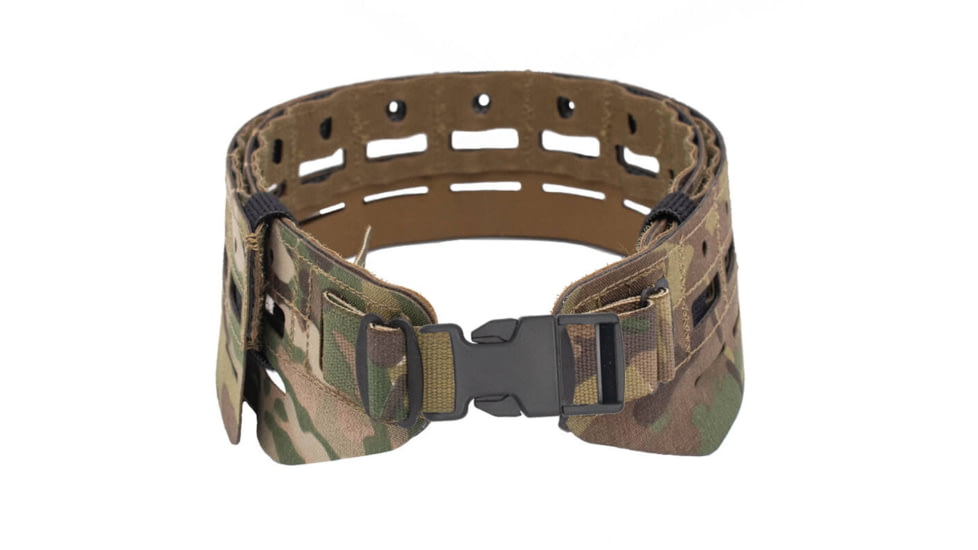 Wilder Tactical Bravo Lightweight Belt, 1in Plastic Buckle, No Inner, Multicam, Small/Extra Large, HMGBRMC00