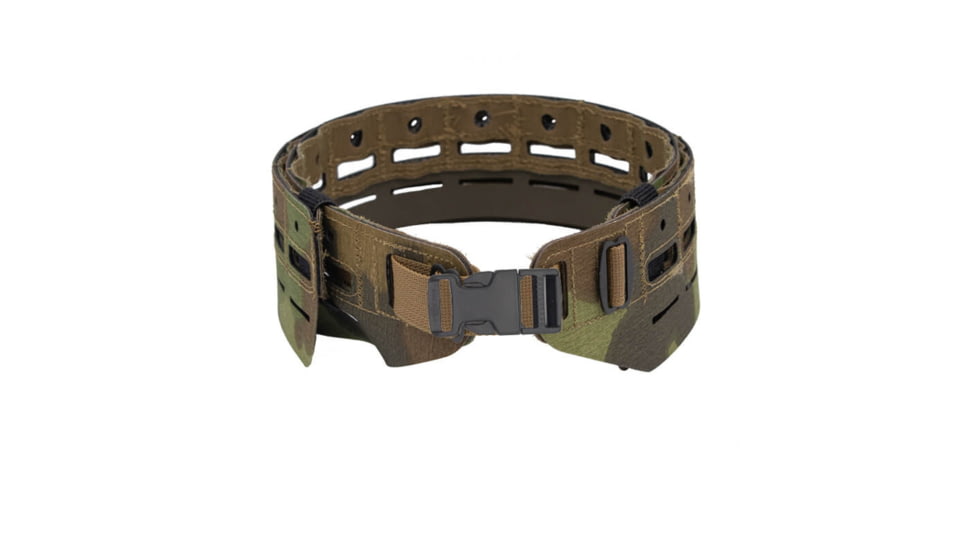 Wilder Tactical Bravo Lightweight Belt, 1in Plastic Buckle, No Inner, Nemesis Woodland Ltd, Small/Extra Large, HMGBRNEM00