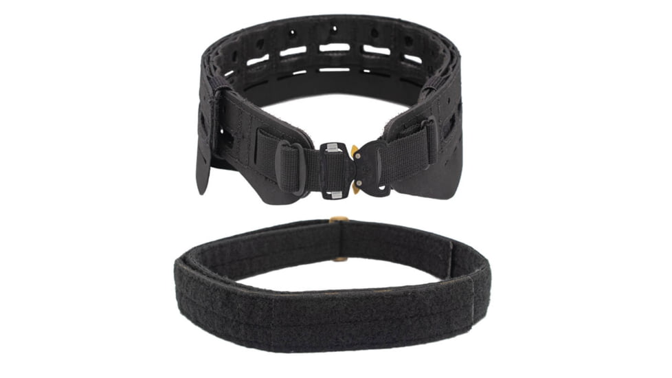 Wilder Tactical Bravo Lightweight Belt, Fm Cobra, Bravo Inner, Black, Small/Extra Large, HMGBRBK05