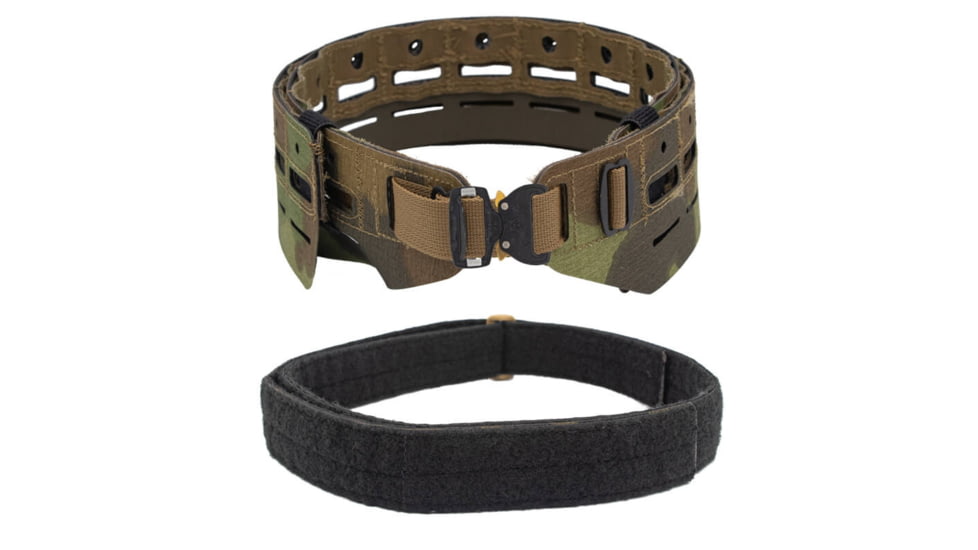 Wilder Tactical Bravo Lightweight Belt, Fm Cobra, Bravo Inner, Nemesis Woodland Ltd, Small/Extra Large, HMGBRNEM05