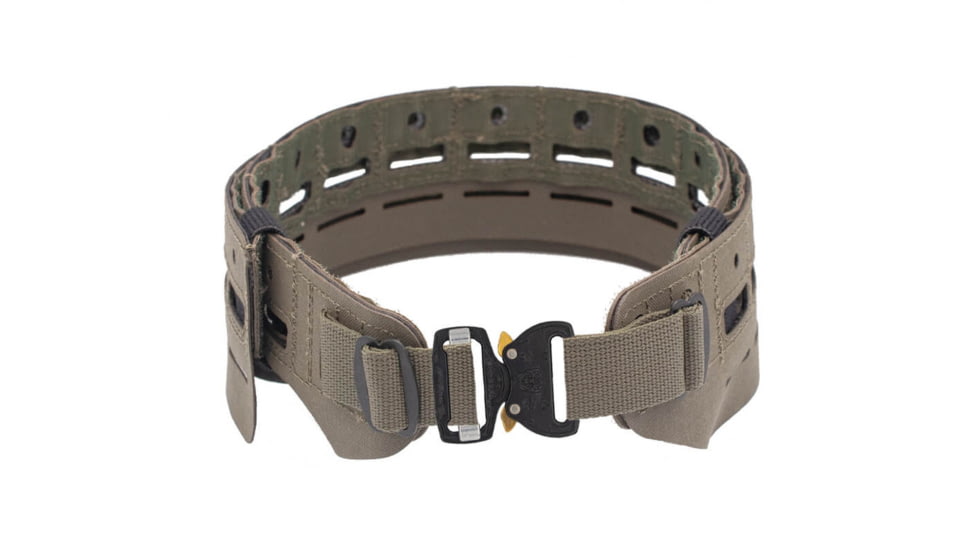 Wilder Tactical Bravo Lightweight Belt, Fm Cobra, No Inner, Ranger Green, Small/Extra Large, HMGBRRG04
