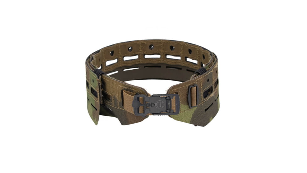 Wilder Tactical Bravo Lightweight Belt, V-Buckle, No Inner, Nemesis Woodland Ltd, Small/Extra Large, HMGBRNEM02