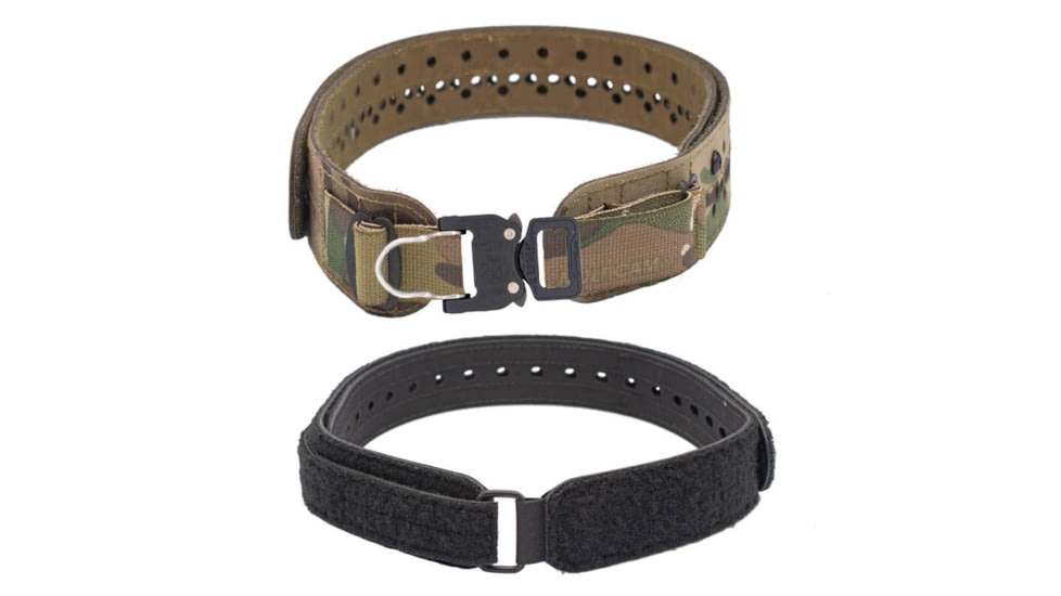 Wilder Tactical Charlie Lightweight Belt, 1in Prostyle D-Ring, Curved Inner, Multicam, Extra Small/Large, HMGCHMC07