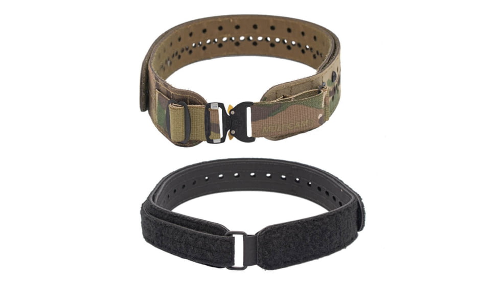 Wilder Tactical Charlie Lightweight Belt, Fm Cobra, Curved Inner, Multicam, Extra Small/Large, HMGCHMC05