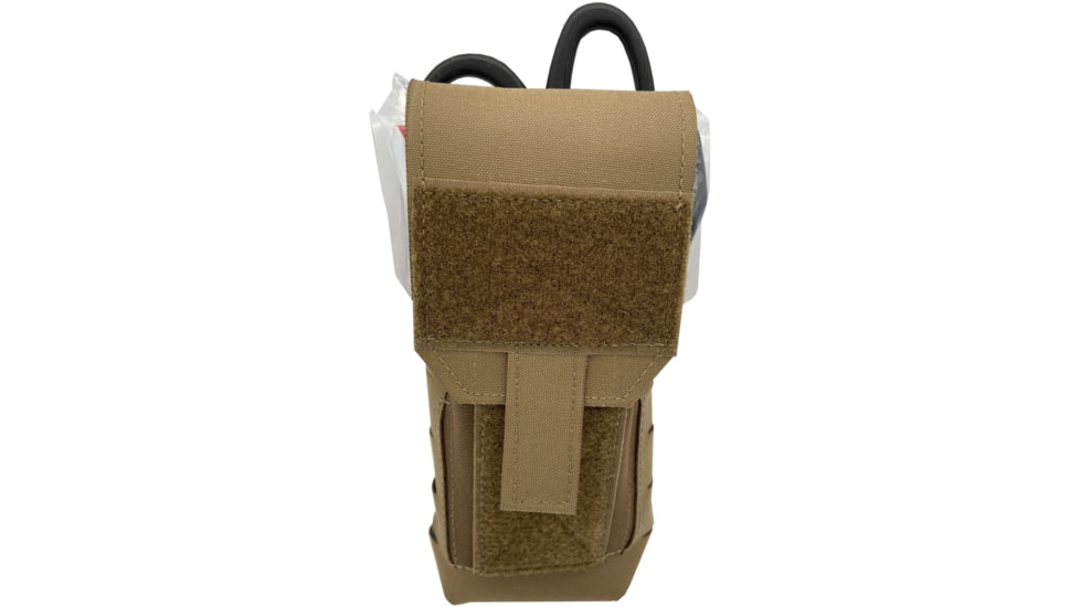 Wilder Tactical Urban Assault Covered Handcuff Pouch, Fight Light Malice Clip, Black, UASCHCBKFLMC