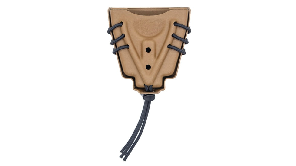 Wilder Tactical Evolution Double Universal Handcuff Holder, Duty UAB Clip, Coyote Brown, EVODUHCCBDUABMC