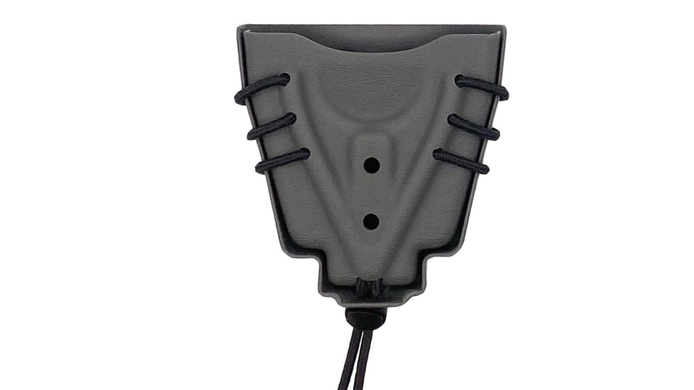 Wilder Tactical Evolution Double Universal Handcuff Holder, Duty UAB Clip, Wolf Gray, EVODUHCWGDUABMC