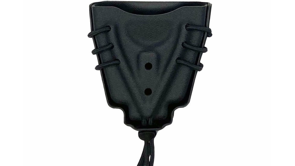 Wilder Tactical Evolution Double Universal Handcuff Holder, No Attachment, Black, EVODUHCBK